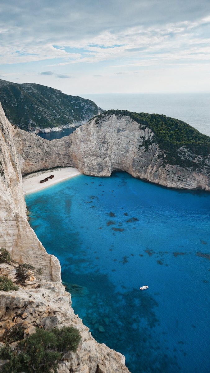 Download wallpaper Shipwreck, Navagio beach, Zakynthos, Zakynthos free  desktop wallpaper in the resolution 6016x4000 — picture №634148