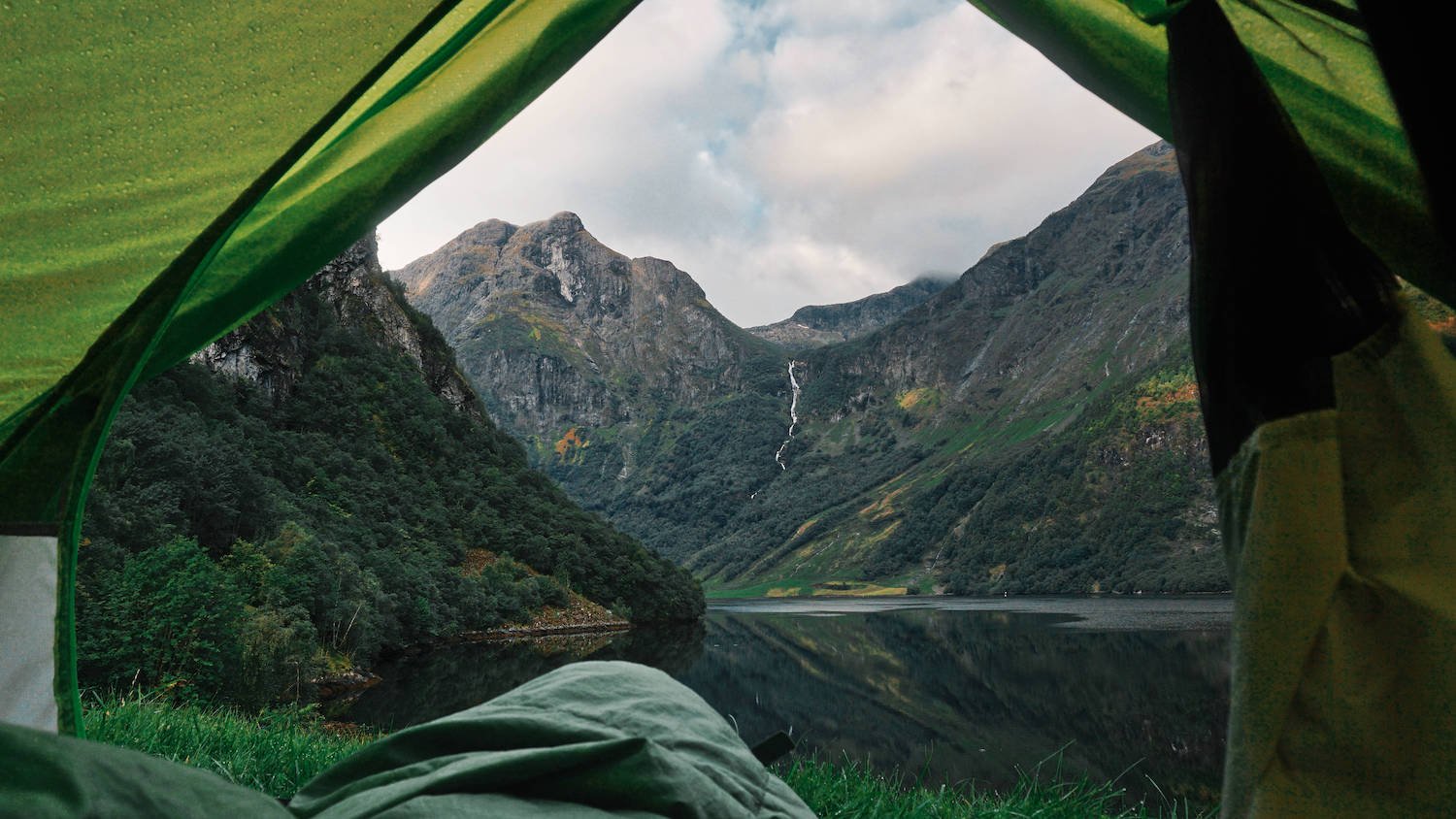 Naeroyfjord Odnes Camping Tent