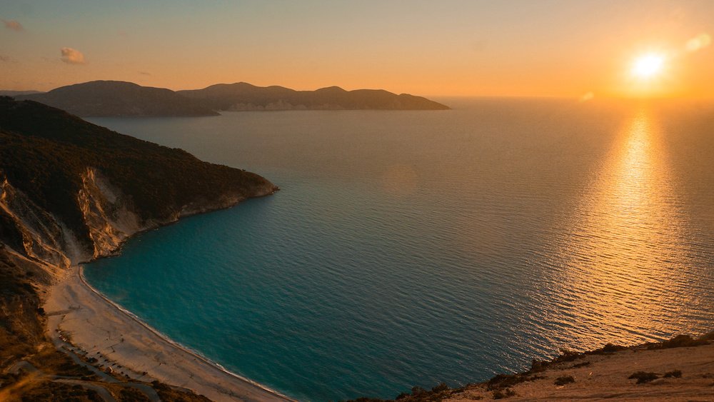 Myrtos Beach - Sunset - Kefalonia 