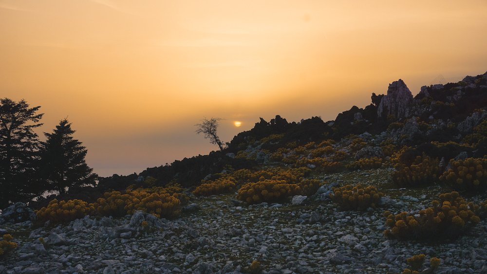 Mount Ainos Sunset - Enos - Kefalonia