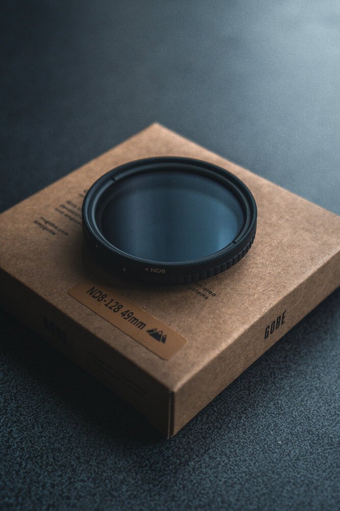 My GOBE Variable ND 8-128 Filter