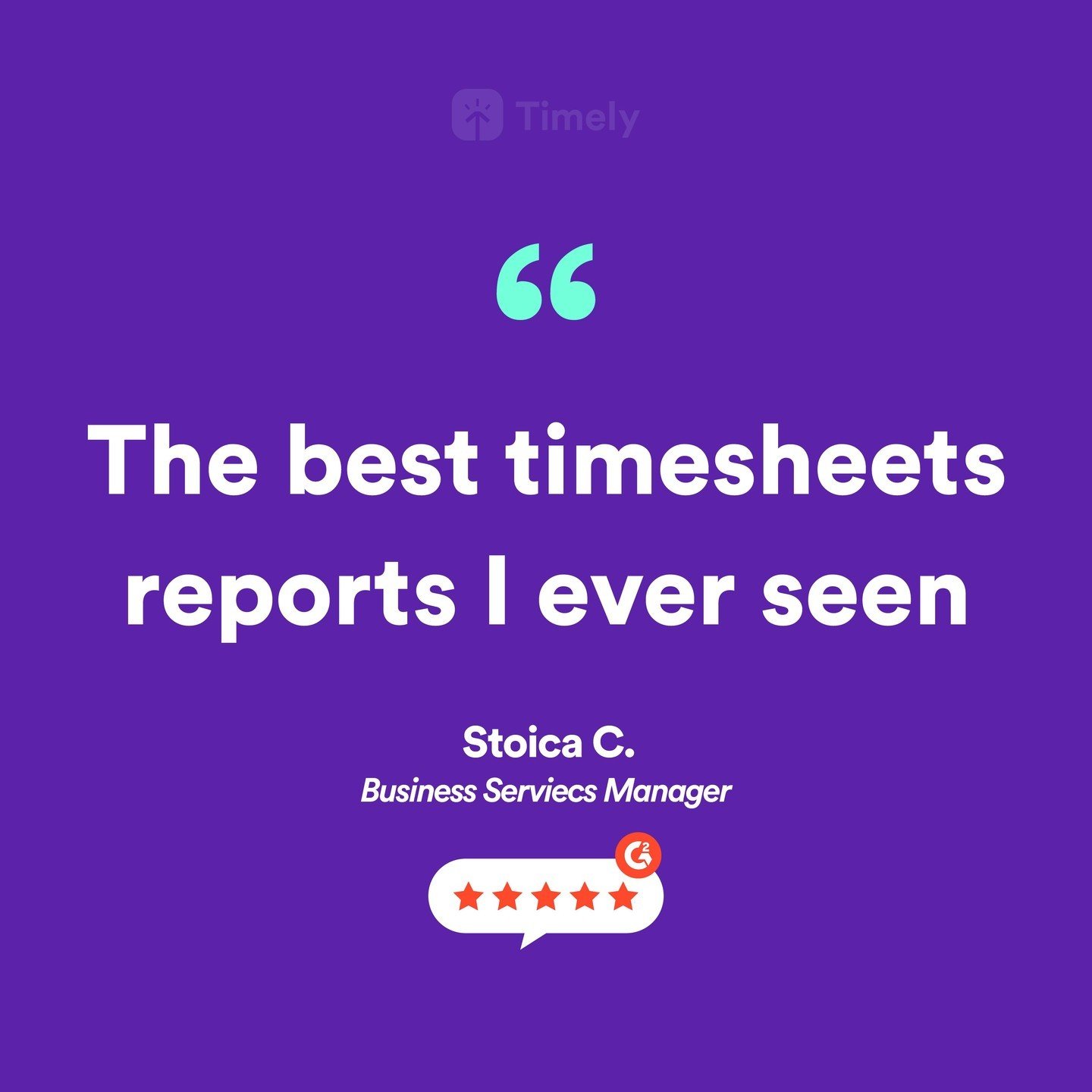 "The reports you can create on Timely are fabulous! I have everything I want to plan and manage my projects."
Accurate real-time data to maximize margins, optimize utilization and drive profitability? Yes, please! 🚀
Want to read more G