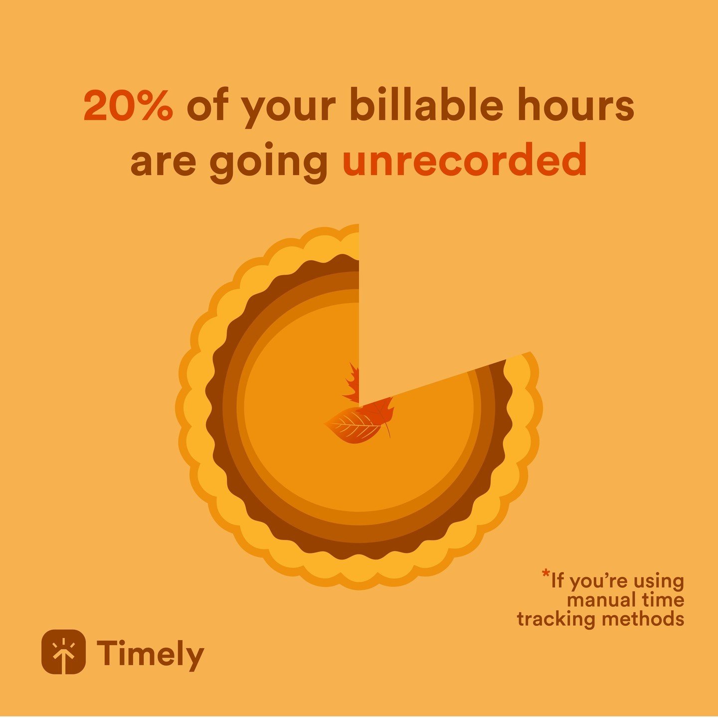 🍁 Happy Thanksgiving! 🍁
This year, we’re thankful for…
🎯 Automatic time tracking—saving 1 in 5 billable hours you’d otherwise miss.
📊 Accurate time data—because smarter decisions start with better insights.
❤️ You&