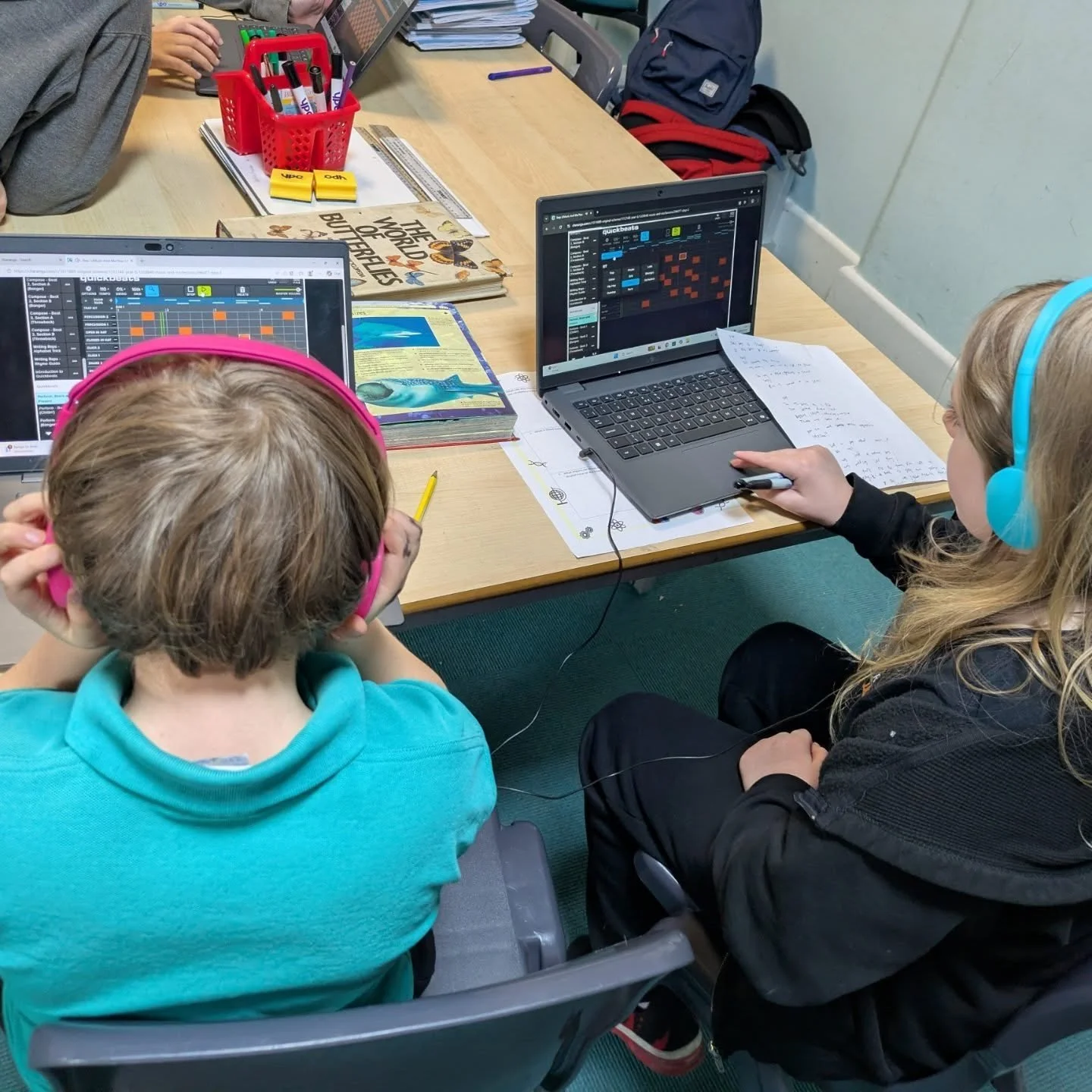 Year 5 &amp; 6 have had lots of fun exploring their own identities within music this half term. They have been writing lyrics and creating their own backing track for their raps.