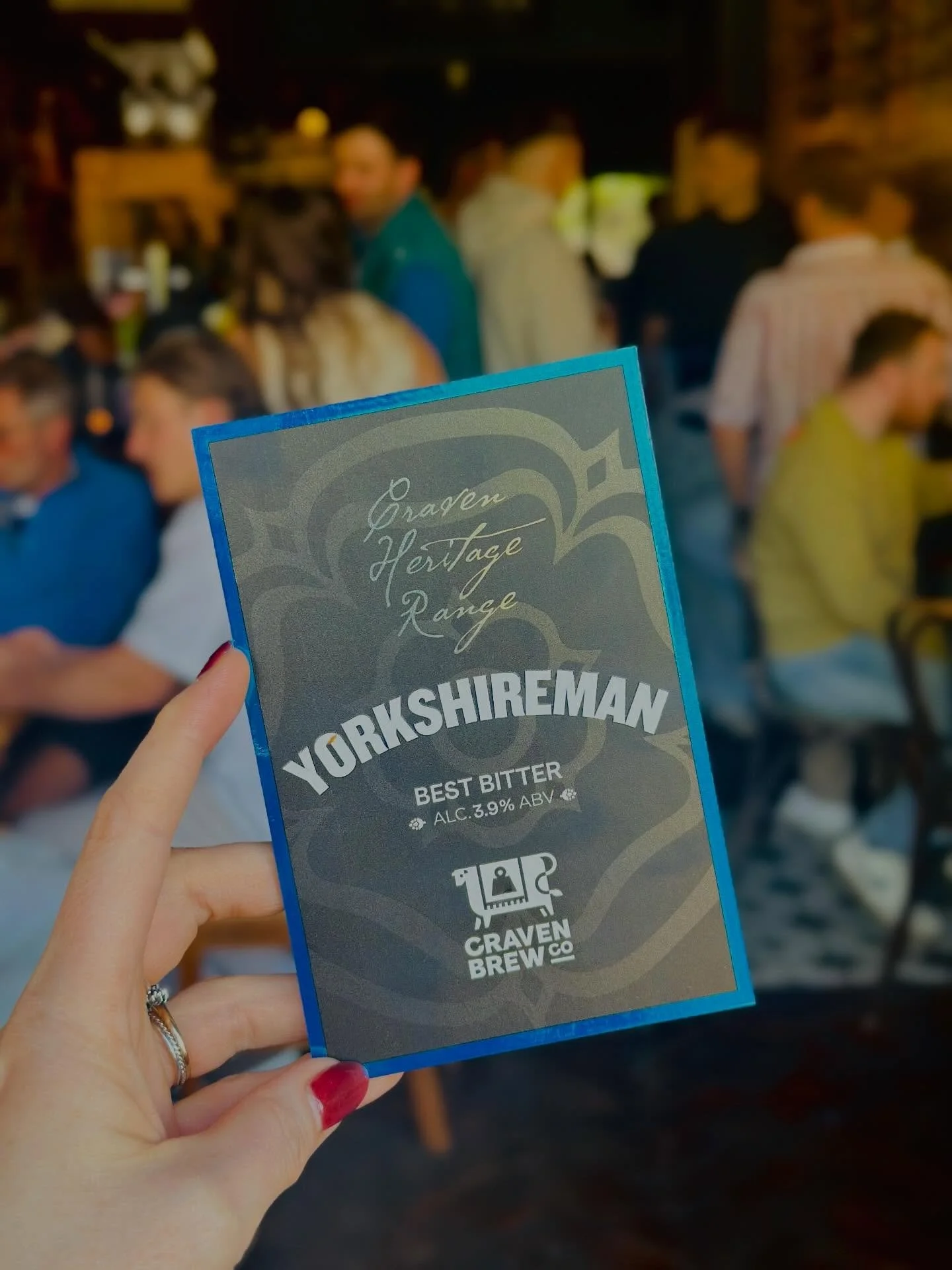 We&rsquo;re opening a little later today due to a private celebration 🥳

And what better way to kick off your Saturday than with a proper Yorkshire classic on the bar&hellip; Yorkshireman Bitter from @cravenbrewco 🍺

Malty, smooth, and brewed just 
