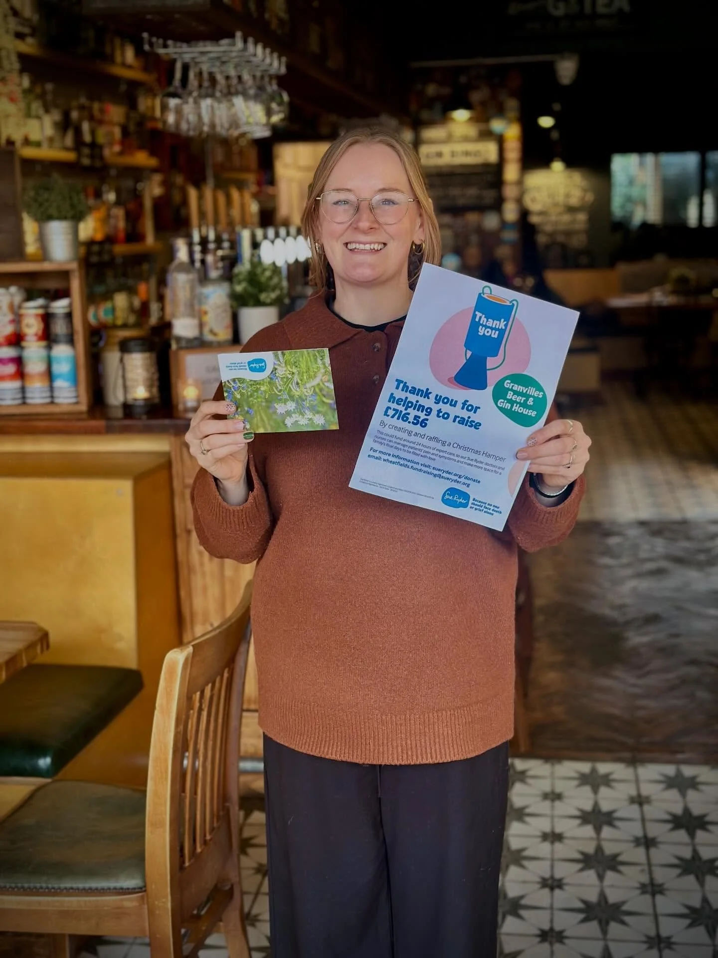 We know this is a little later than planned&hellip; but it&rsquo;s far too important not to share 🤍

Together, we raised &pound;716.56 for @suerydercharity at Wheatfields Hospice, a place that provides outstanding care and support to families when t