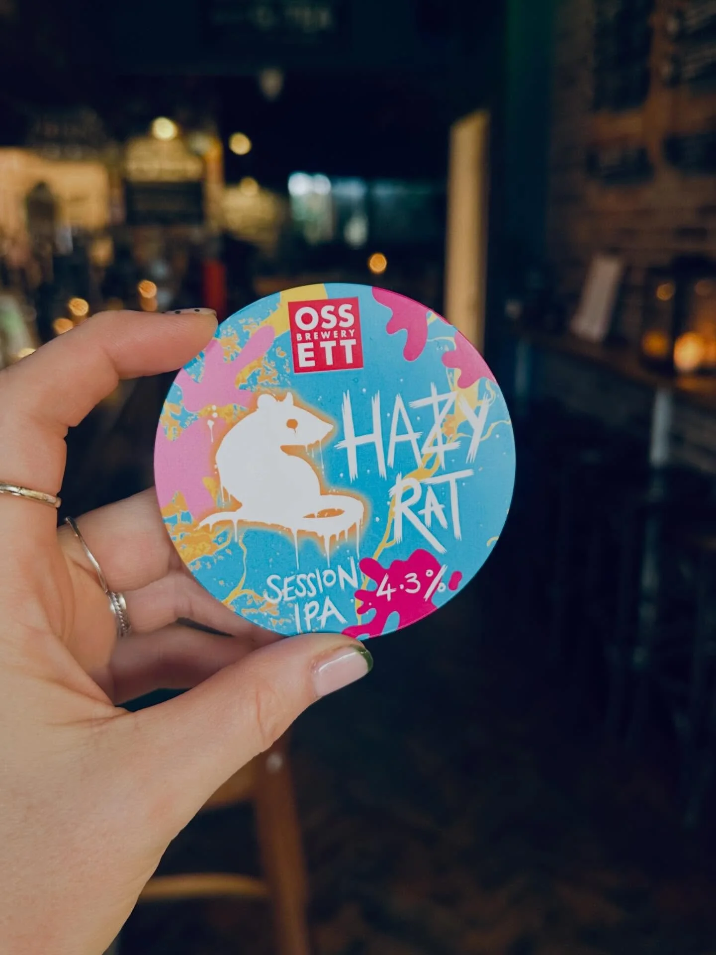 Juicy little Sunday treat 🍻

Our last keg of Hazy Rat from @ossettbrewery is pouring and drinking beautifully - hazy, juicy and far too easy at 4.3% 🐀✨

Doors open from 2pm, so if your Sunday plans involve a couple of laid-back pints, you know wher