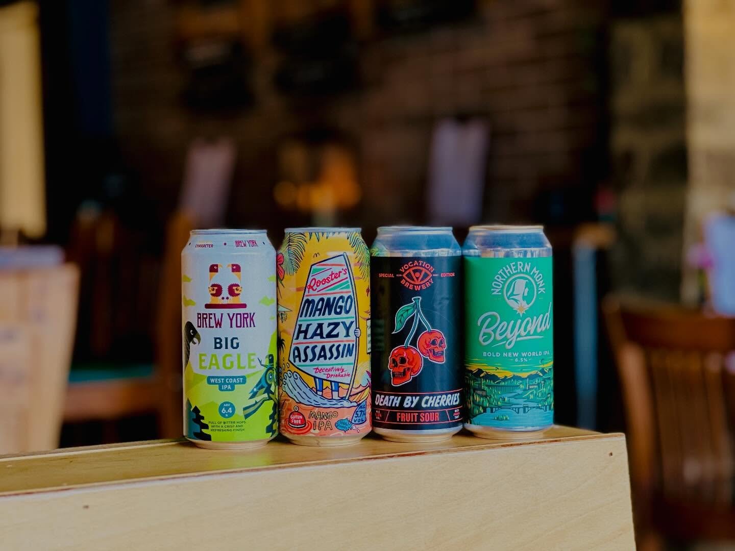 Craft cans calling 👀
20% off every Tuesday 
Drink in or take away 🍻