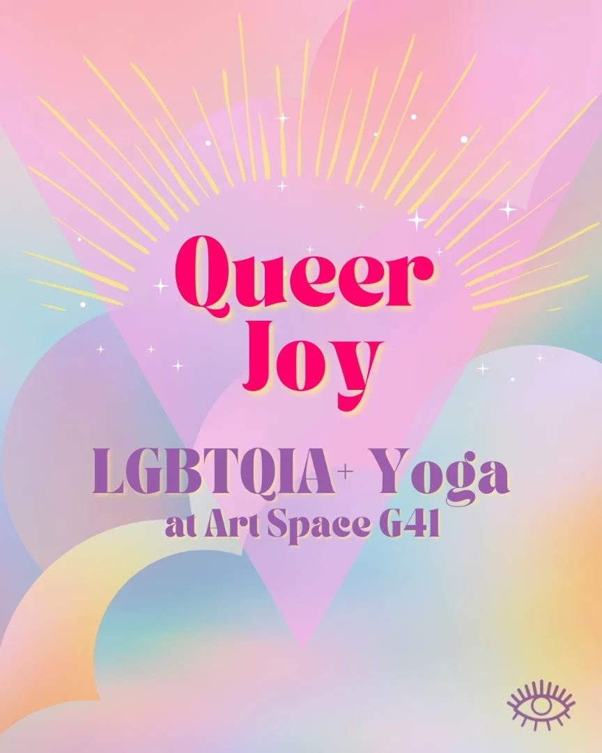 Am I excited to announce this new offering! 
✨Queer Joy✨  LGBTQIA+ Yoga at  @artspaceg41

If you didn't already know, I'm queer (hello! 🙋&zwj;♀️) and coming out has been the most beautiful journey of self-knowledge and self acceptance - a journey wh