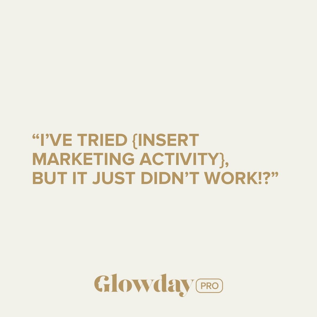 &ldquo;I&rsquo;ve tried {insert marketing activity} but it just didn&rsquo;t work!?&rdquo;

If I had a &pound; for each time I heard this, I&rsquo;d not be here&hellip;marketing myself and my business!

What I can tell you definitely won&rsquo;t work