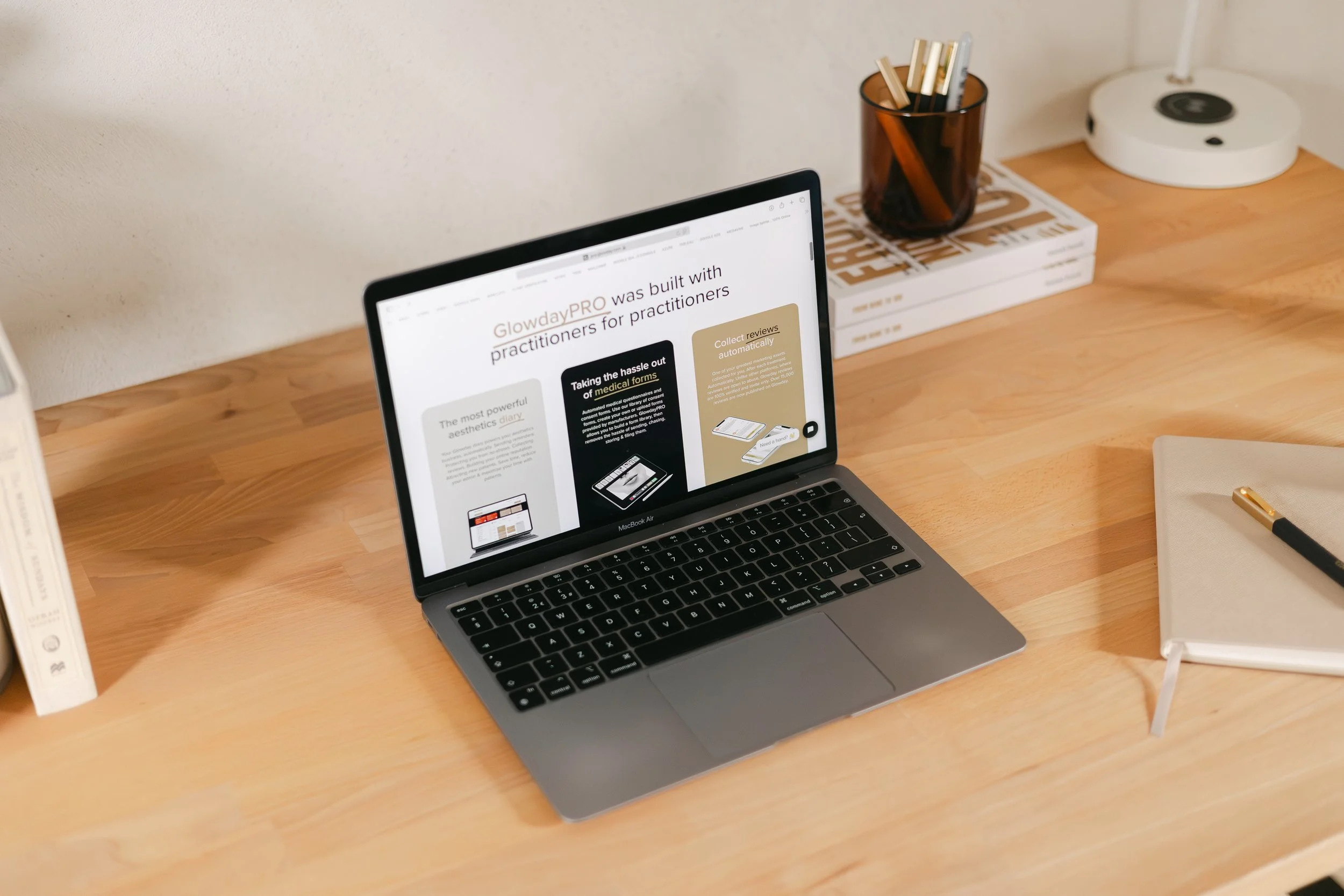 Managing Practitioner Bookings, Completing Treatment Records, and Processing Payments in Glowday