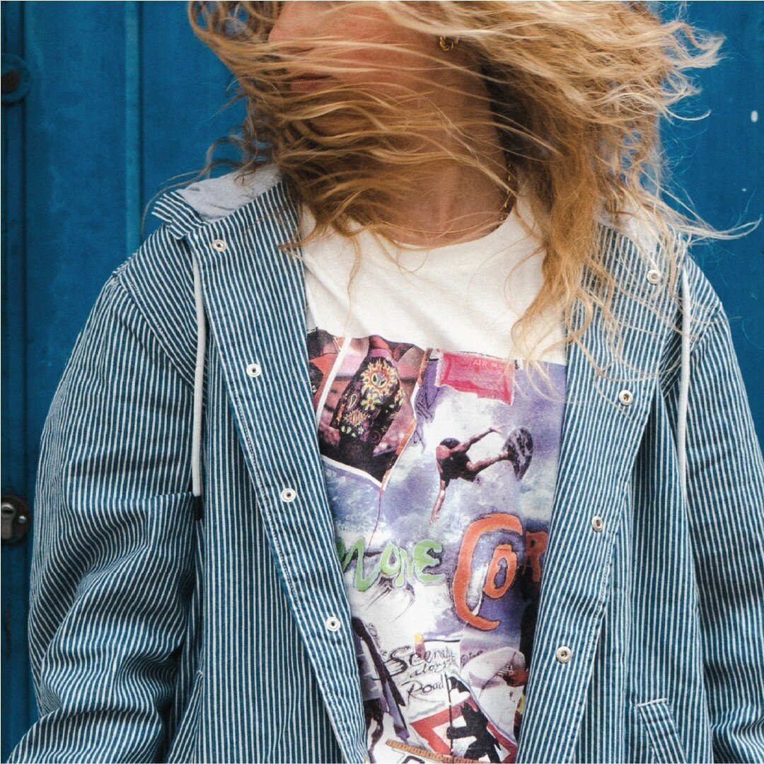 Ocean air, salty hair. Explore more Women&rsquo;s Jackets at https://rb.gy/vc2s13