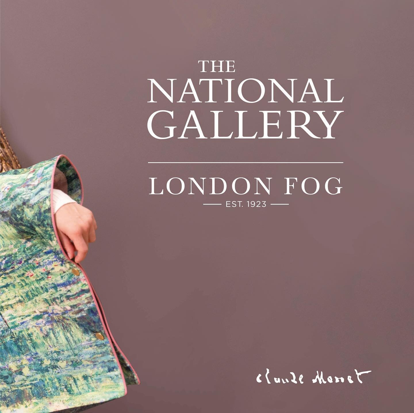 National Gallery X London Fog Collection
Fashionable outerwear inspired by famous French impressionist painter, Claude Monet
#LondonFog #NationalGalleryLondonFog