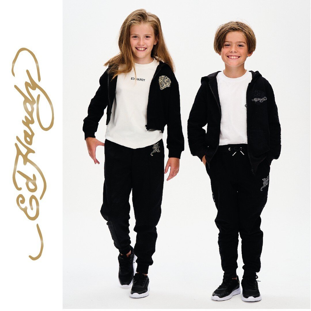 Ed Hardy Gold Label Spring/Summer 2023 kidswear collection💛

#edhardykids