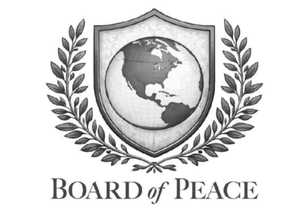 trademark name and trademark logo for board of peace