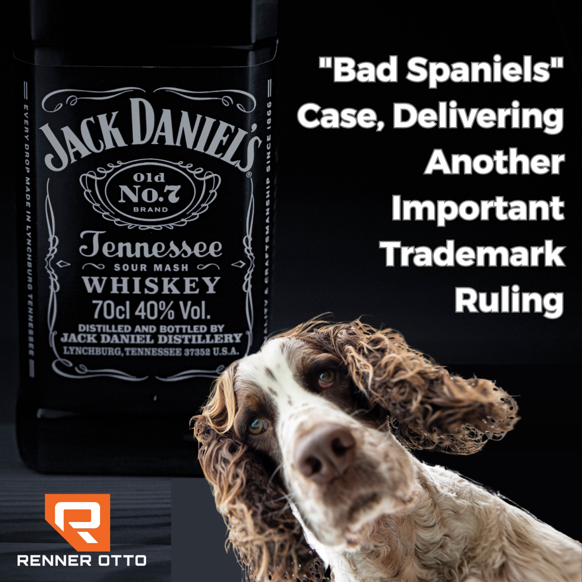 Ninth Circuit Rejects Jack Daniel’s Tarnishment Claim Against “Bad Spaniels” Parody