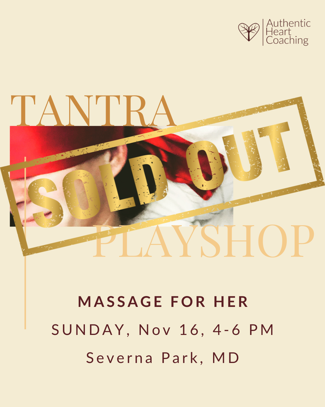 Tantra PLAYshop: Massage for Her - SOLD OUT