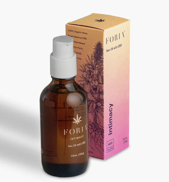 Try Foria Intimacy Oils! I love the Intimacy Sex Oil with CBD. Use the code 'ANGELADAWN' for a discount on your order!