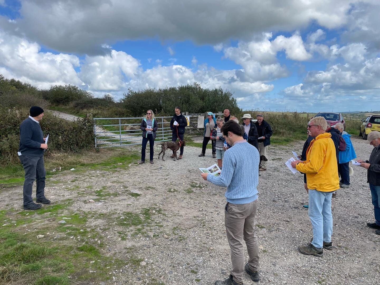 Two of our team are attending Cornwall Heritage Trust&rsquo;s @cornwallheritagetrust tour of Castle-an-Dinas on behalf of @cornwallchamber Cornwall Chamber of Commerce #conservation &amp; #heritage #castleandinas