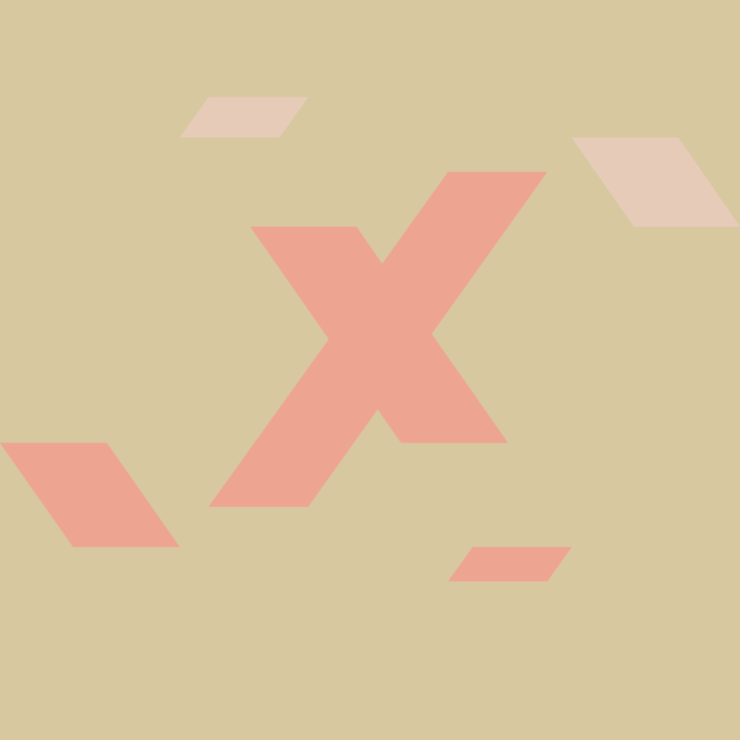 Abstract Alphabet 50: x.