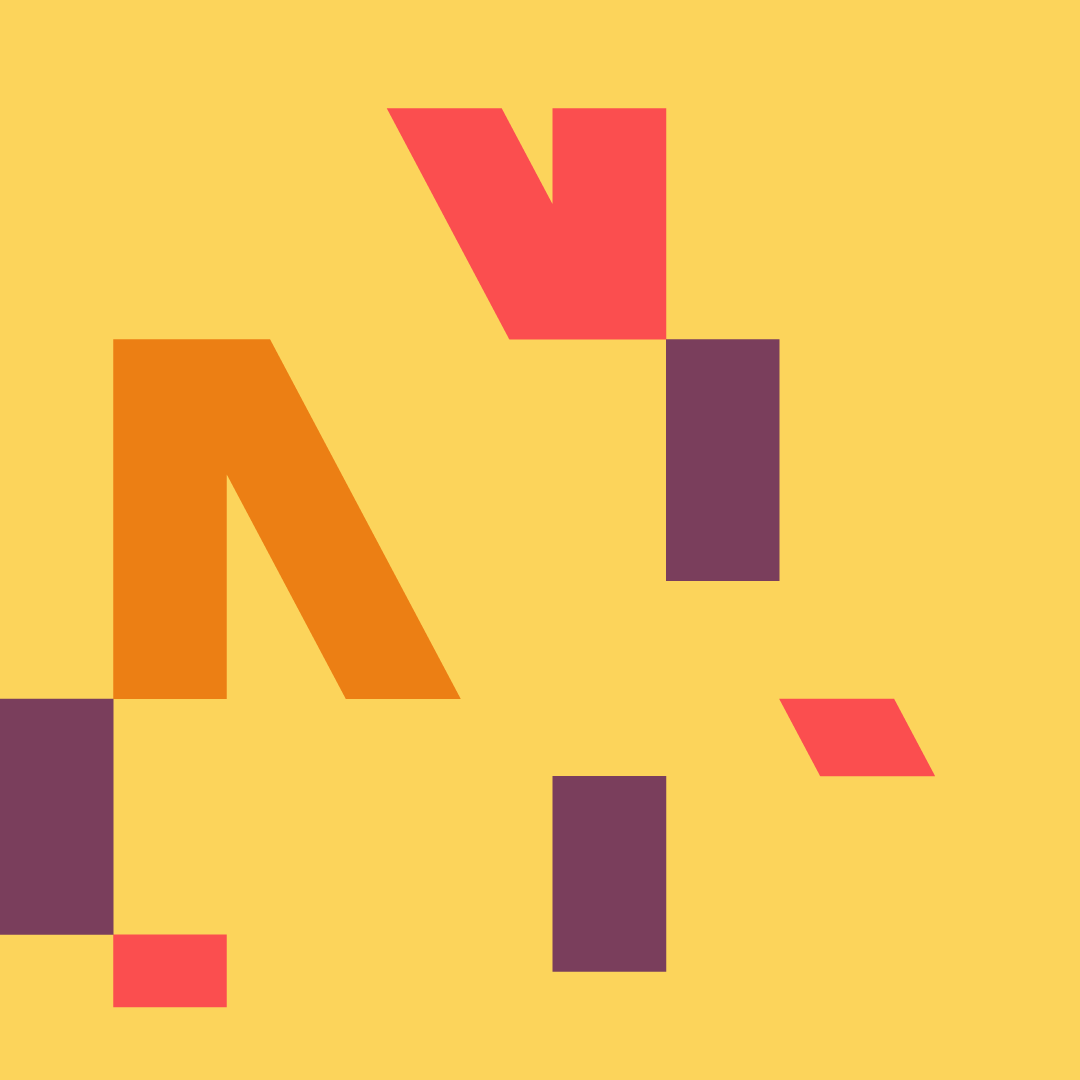 Abstract Alphabet 14: N.