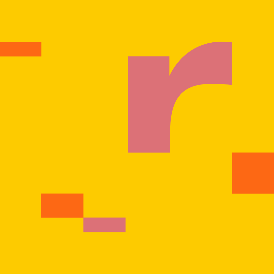 Abstract Alphabet 44: r.