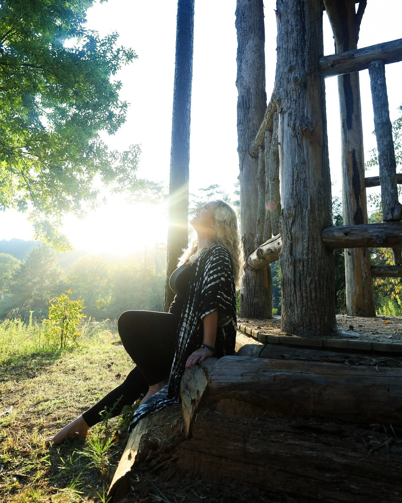 Sometimes the most sacred thing you can do is simply turn your face toward the sun.

Not striving. Not producing. Just receiving. 

This too is self-care. This is sacred work.

More teachings like this live in my newsletter &mdash; link in bio to sub