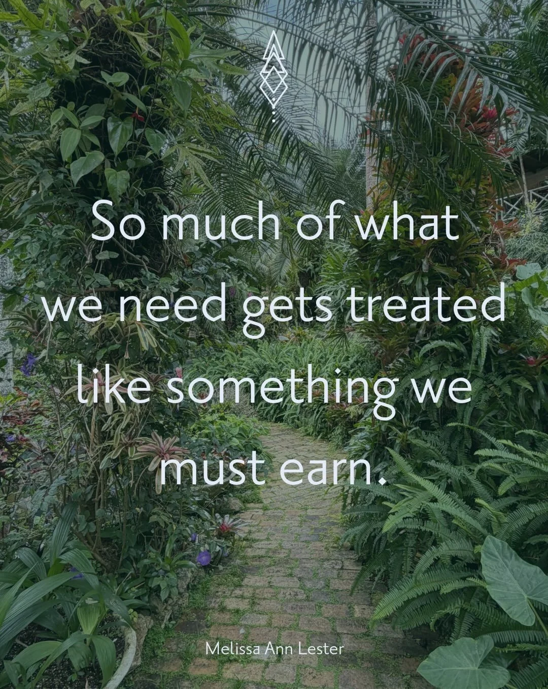 Somewhere along the way, we learned to treat the good things in life as something to prove ourselves worthy of receiving.

But some things were never meant to be earned &mdash; only claimed, only remembered, only returned to.

Play, rest, and pleasur