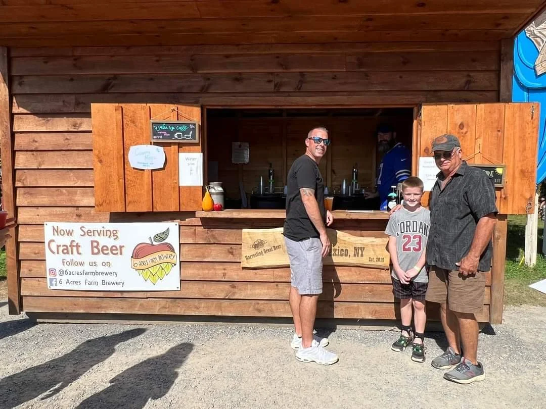 Selling at Behling Orchards