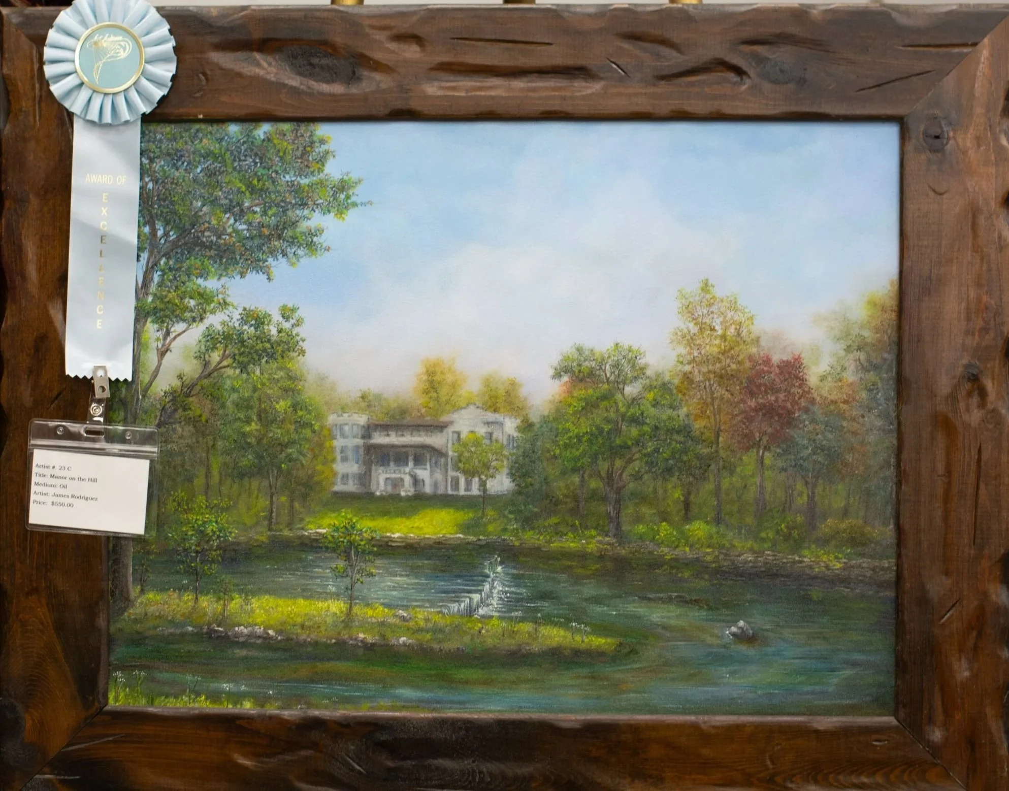 James Rodriquez - Artists' Choice Award - "Manor on the Hill"
