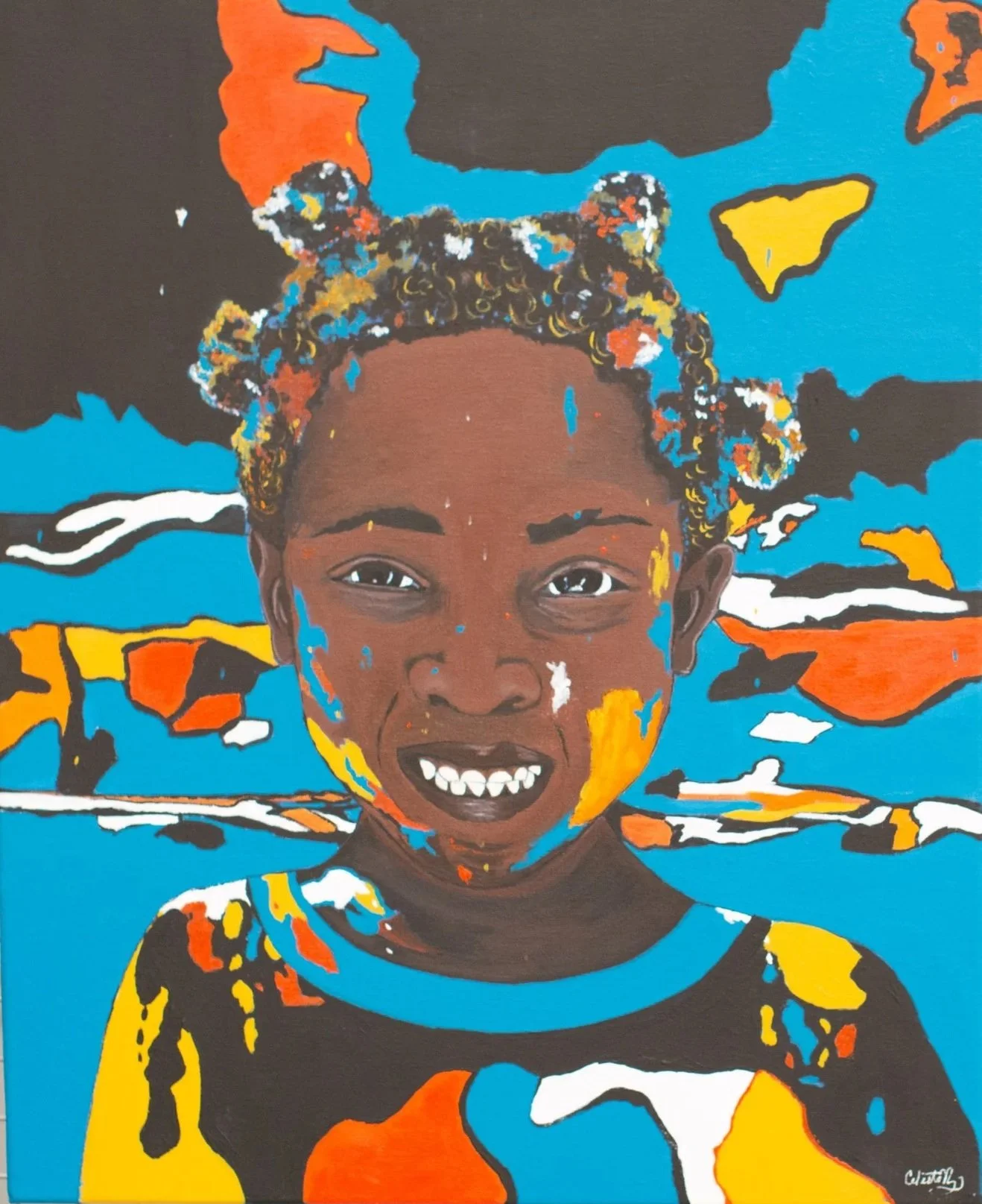 Celeste Nantambu - Second Place - "Joy of Painting"