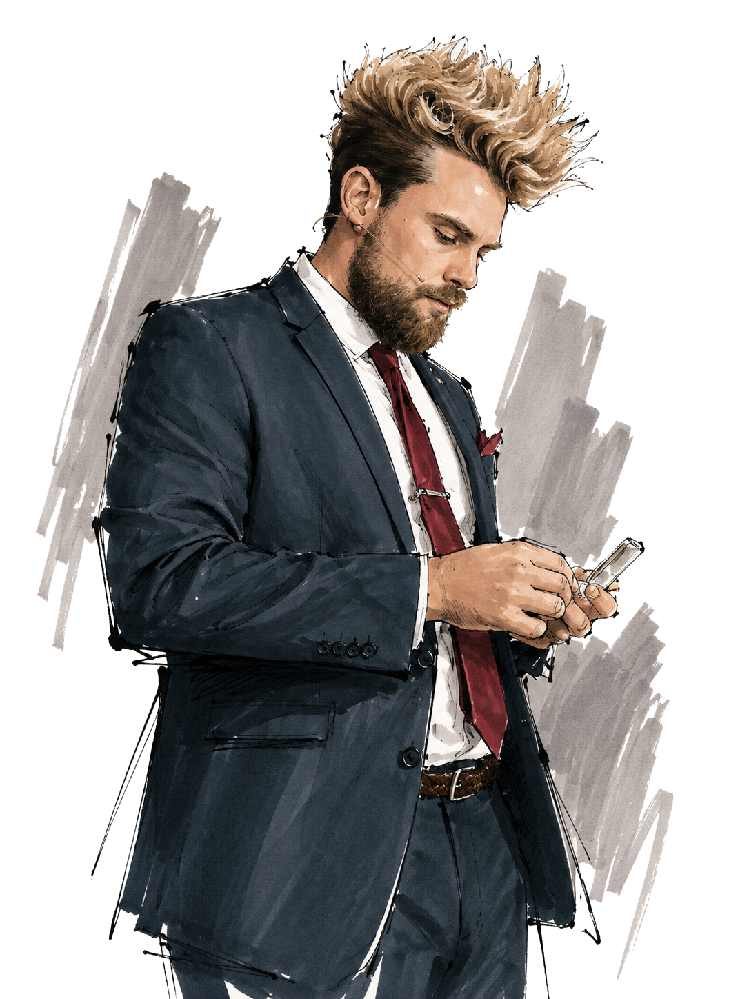 Dallas Corporate Magician - Matt Howard - Custom Artwork