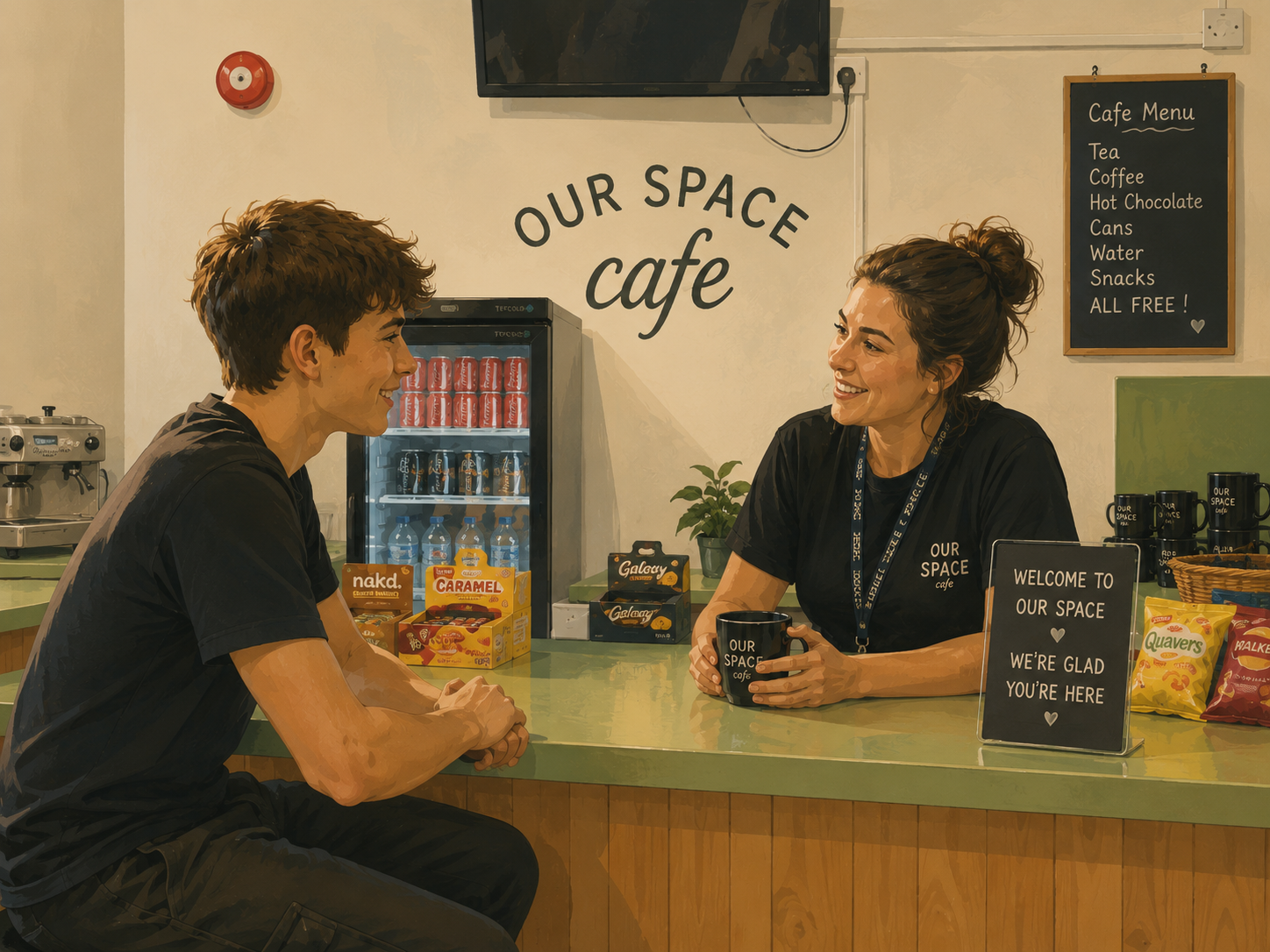 our space cafe