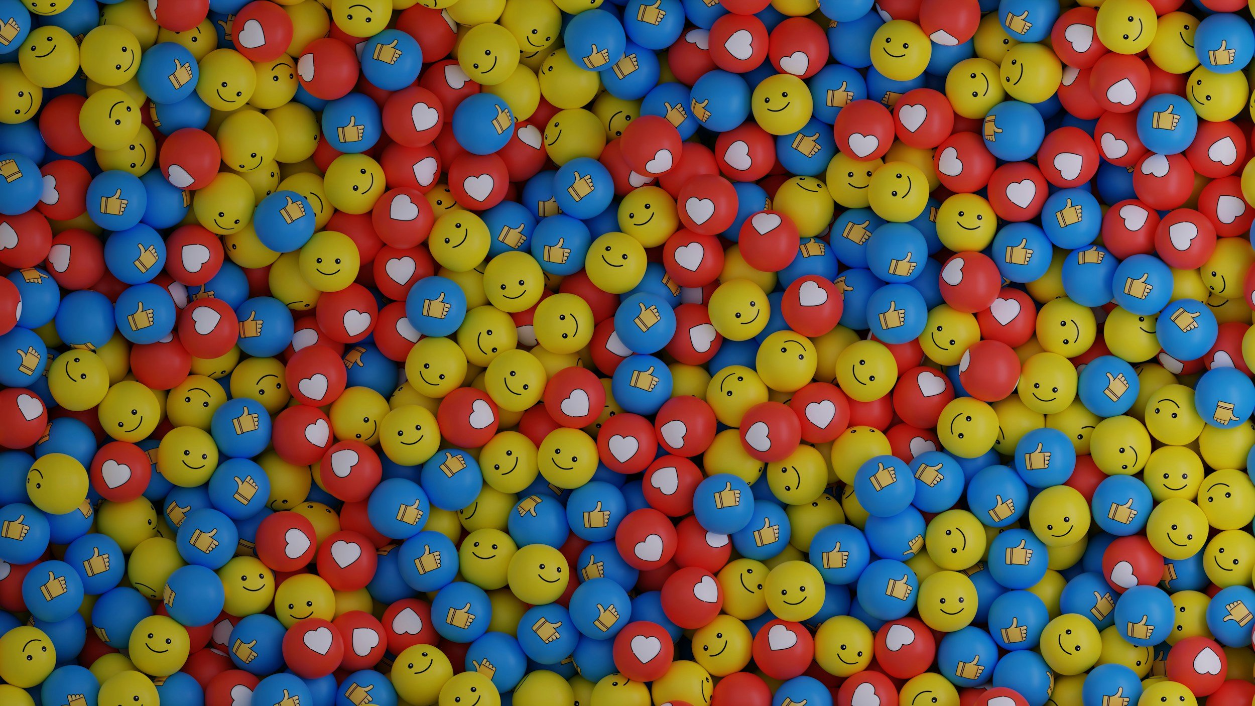 like balls and love balls