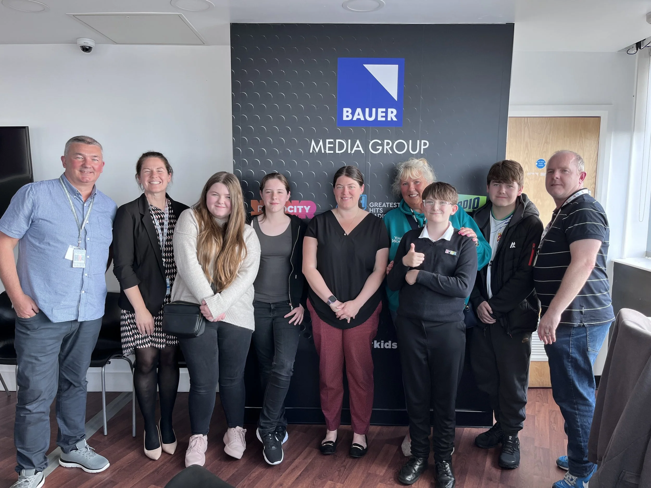 moreton young people at Radio City