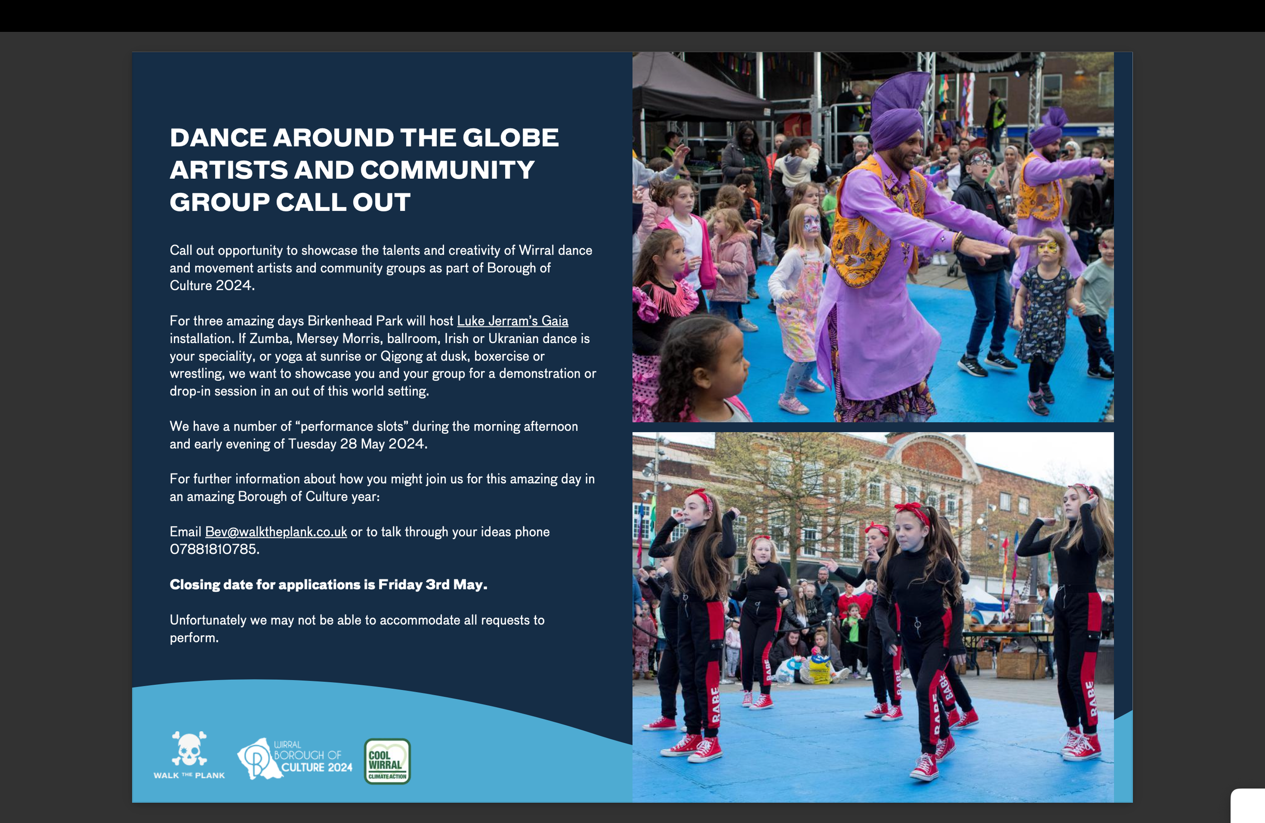 dance around the globe