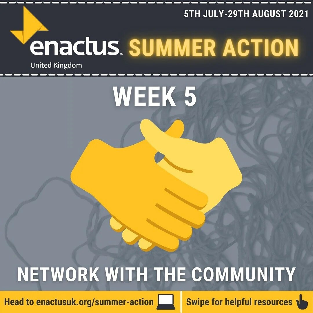 We&rsquo;re onto week 5 of summer action and we&rsquo;re exploring community networking 🤝

Swipe for our most helpful resources...
🌟 Join our networking session (link in bio)
🌟 Check out our Need &amp; Impact Session recording with Sonnet
🌟 Explo