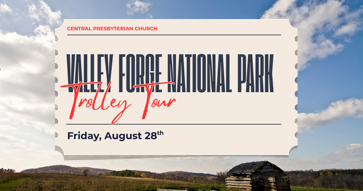 Valley Forge National Park Trolley Tour