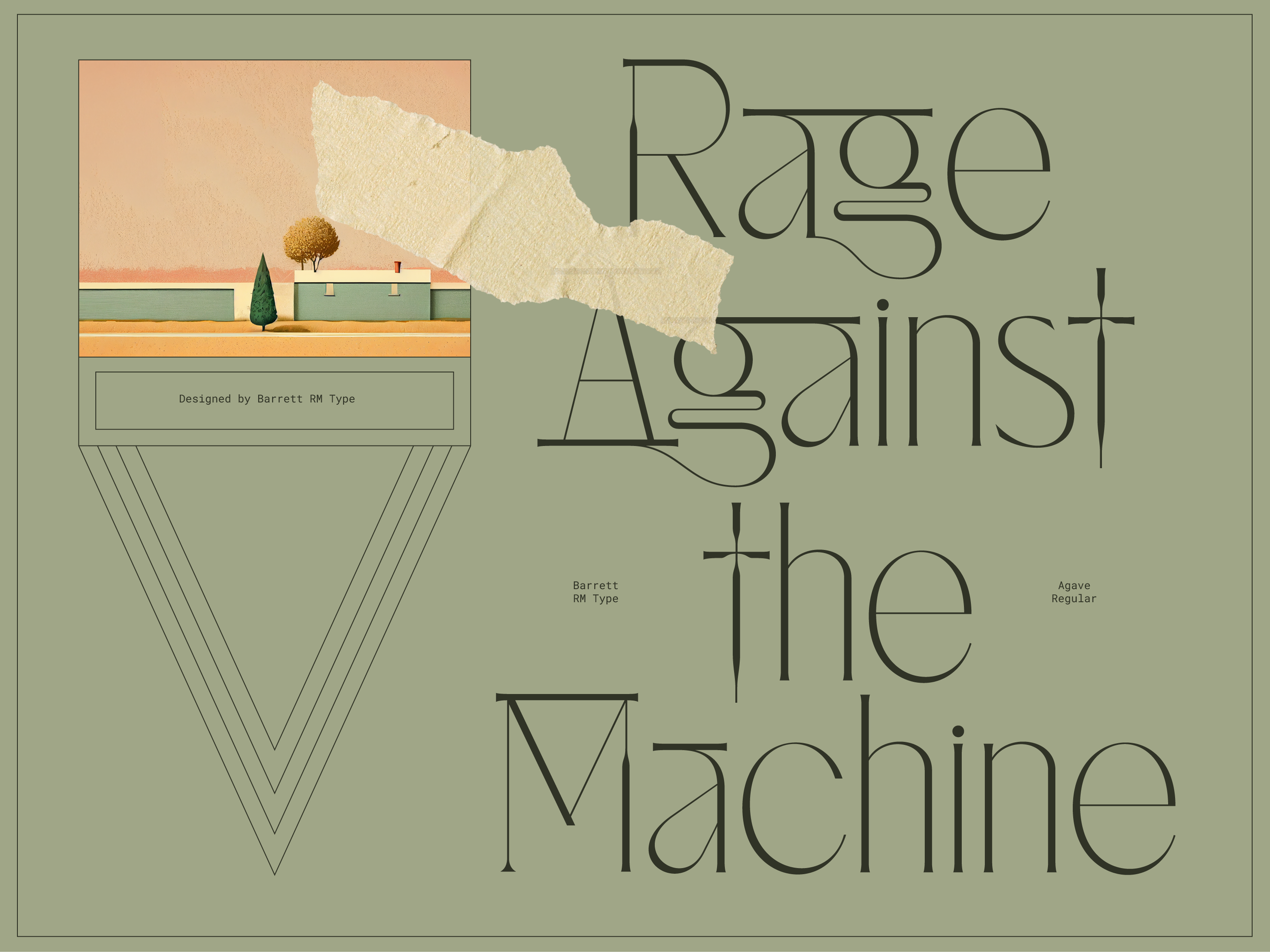 Agave - Display Typeface — Barrett RM Type