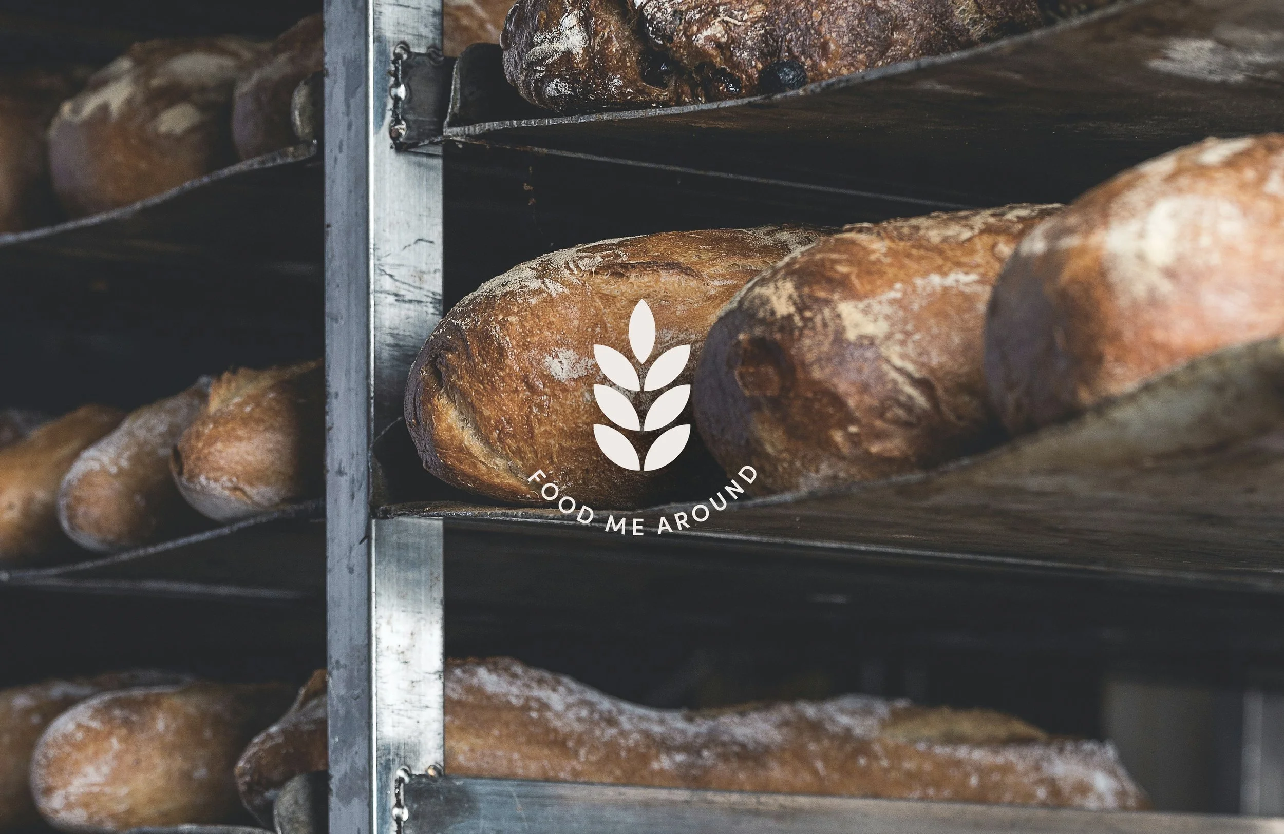 A modern identity for Food Me Around