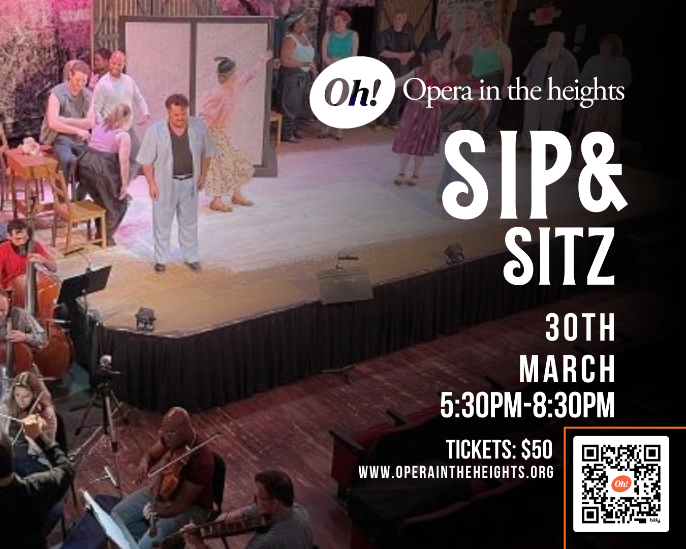 Opera in the Heights: Sip & Sitz