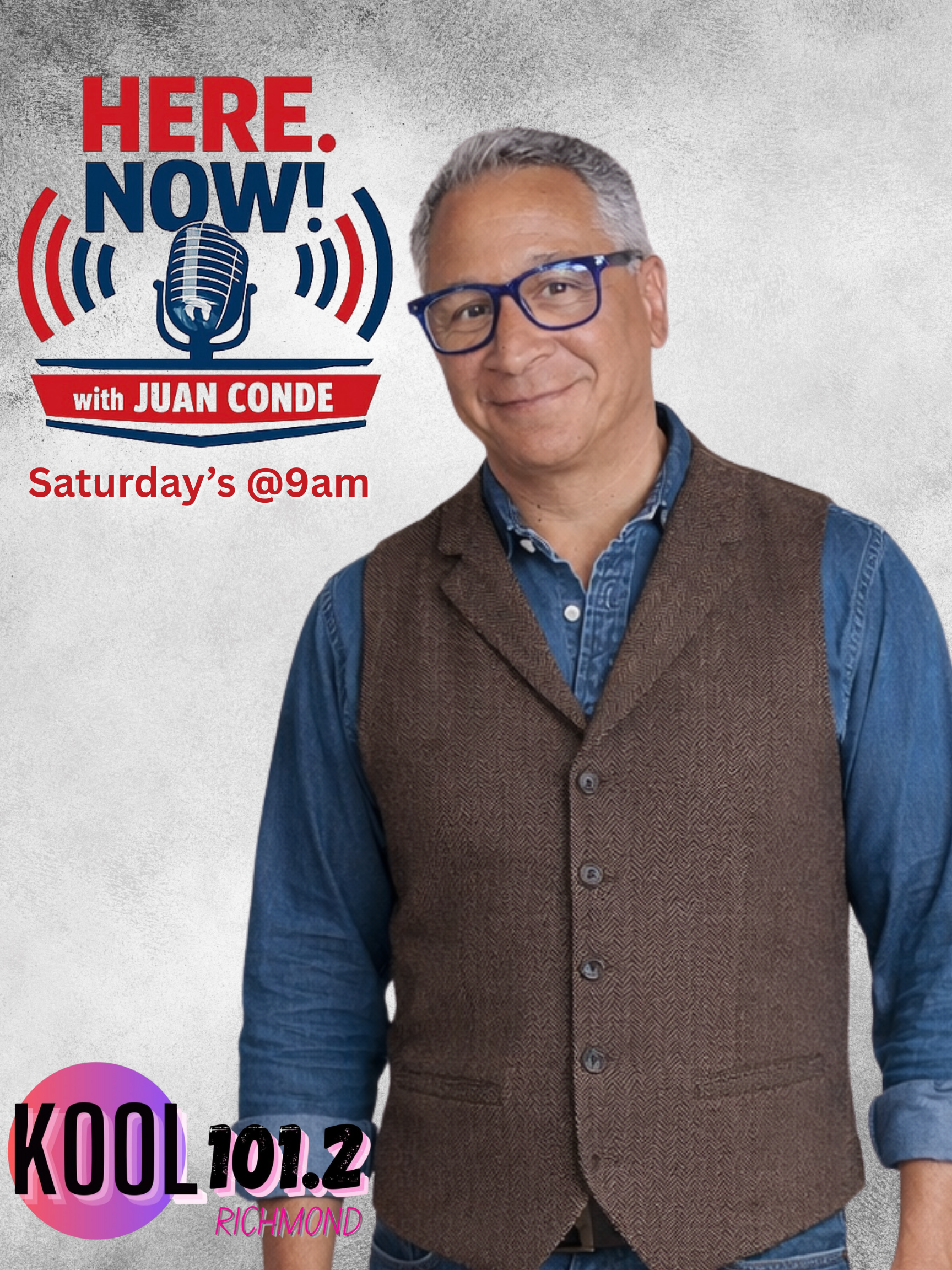 K101.2 Pop Richmond Here. Now! With Juan Conde