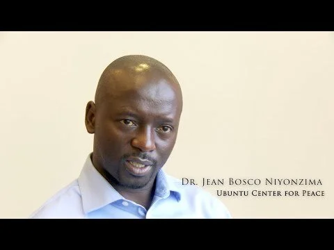 Dr. Jean Bosco Niyonzima Co Founder Ubuntu Center for Peace, Rwanda