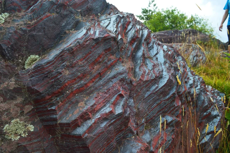 Red Banded Formation Meet the Banded Iron Formation— The World’s Toughest Rock
