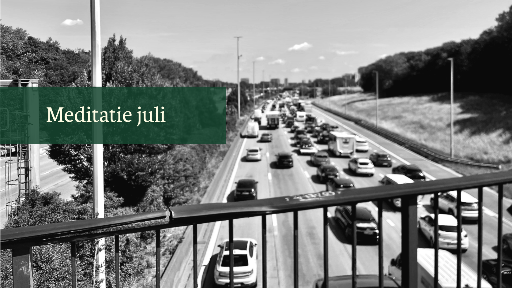 ‘… zou Ik dan geen verdriet hebben…?’