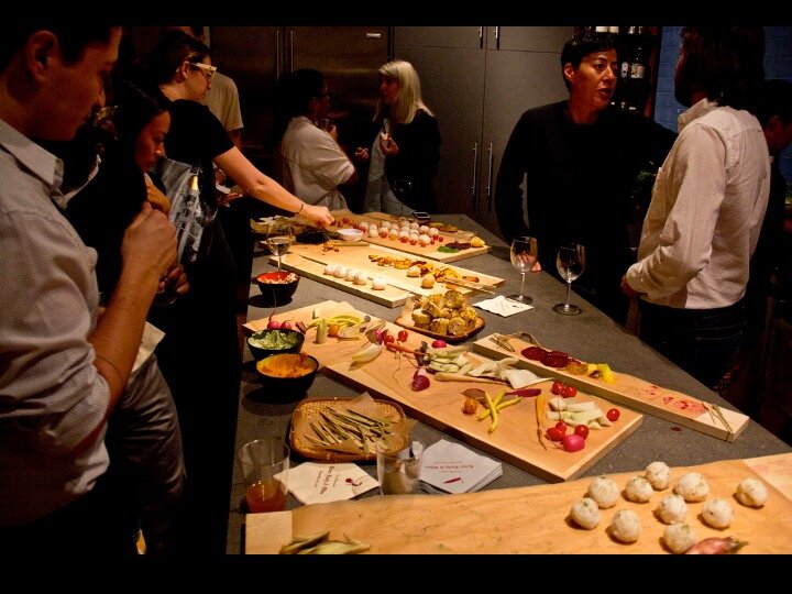 General Sisters spread and participants/patrons at Benefit Event