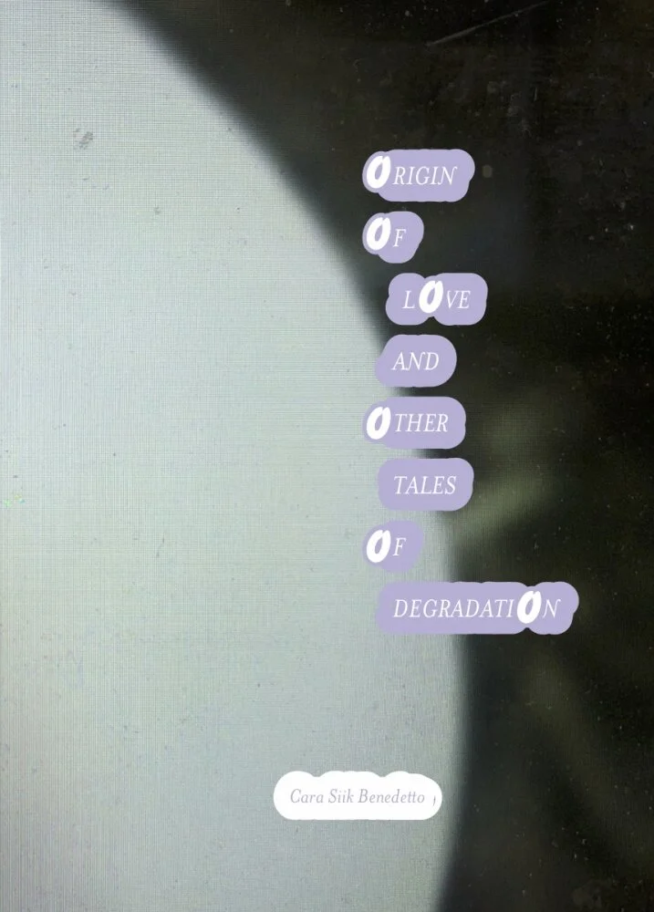 "Origin of Love and Other Tales of Degradation", designed by nico fontana, published with Night Gallery