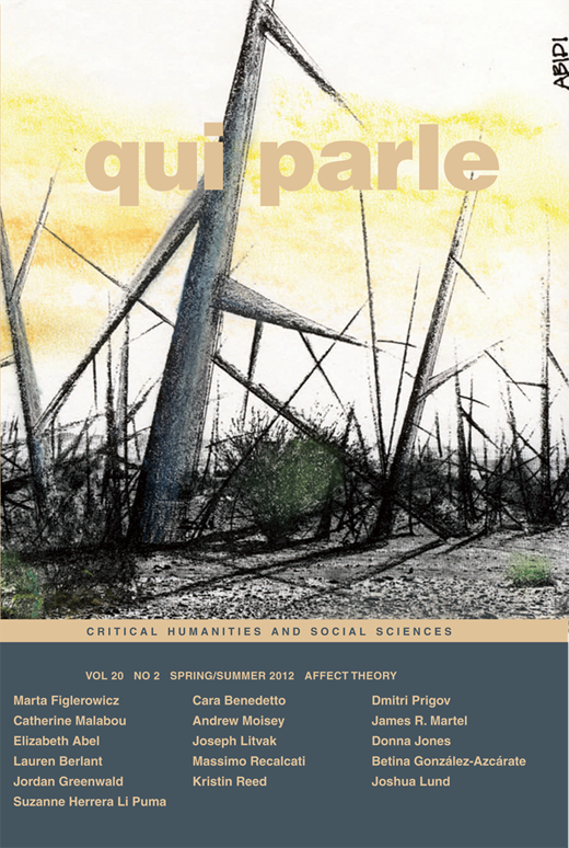 "Body Bags", text published with qui parle