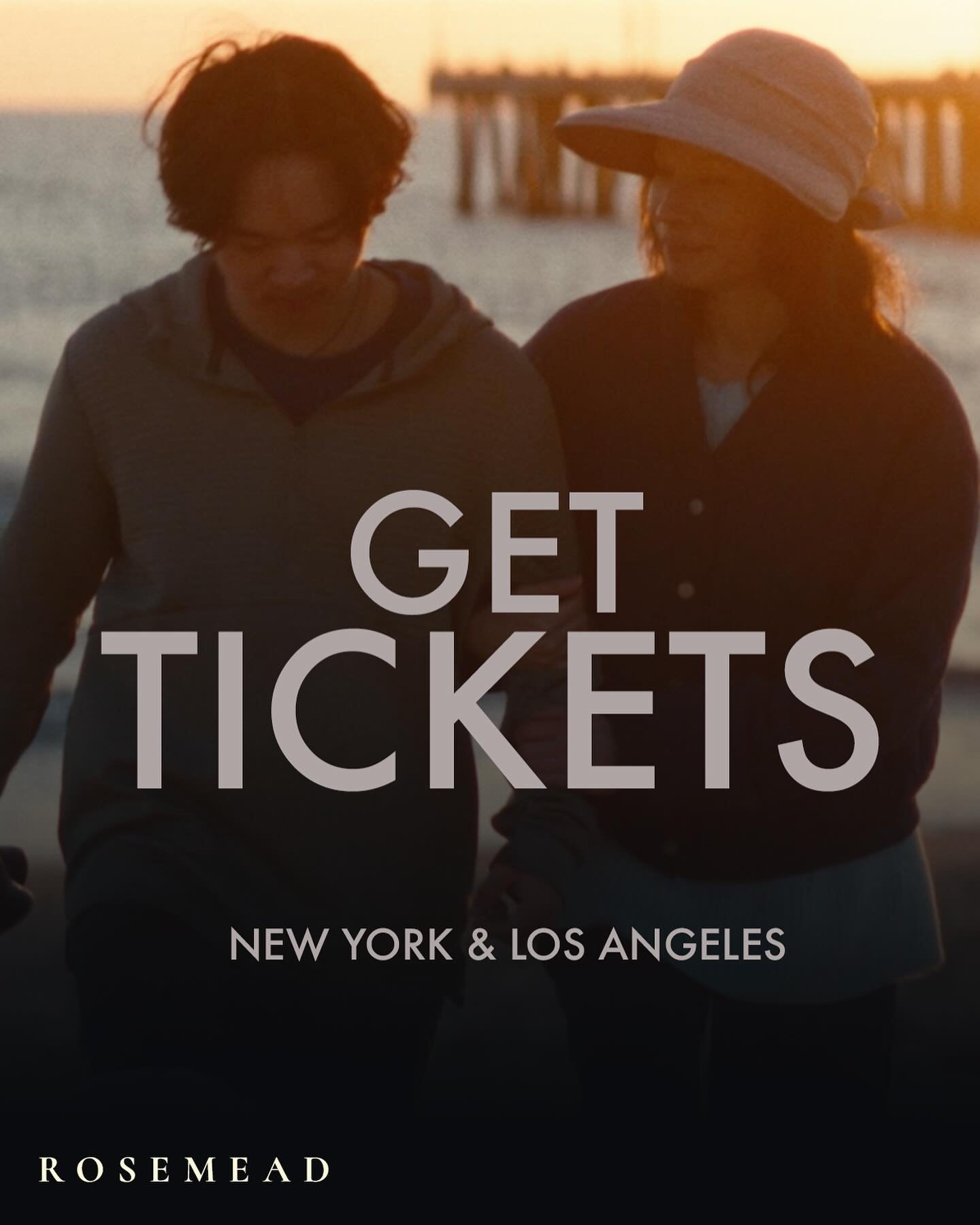Inspired by a true story, Rosemead is a film close to my heart. Directed by Eric Lin and starring @lawrenceshou and me, it opens in NYC on December 5 and in LA on December 12 for ONE week only. I&rsquo;m so proud of what our team created. Tickets are
