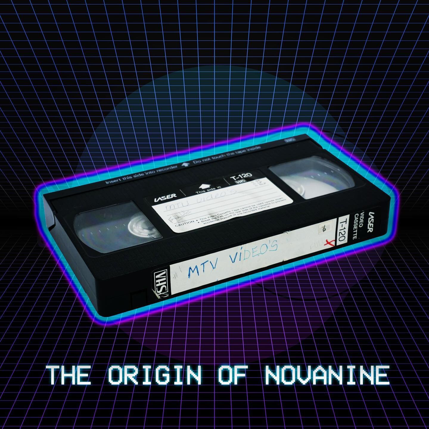 This VHS tape was the catalyst for NovaNine. 35 years ago, my parents would watch MTV and hit the record button on the VCR whenever a music video they liked came on. This left me with hours of the best 80s music, which I watched on repeat throughout 